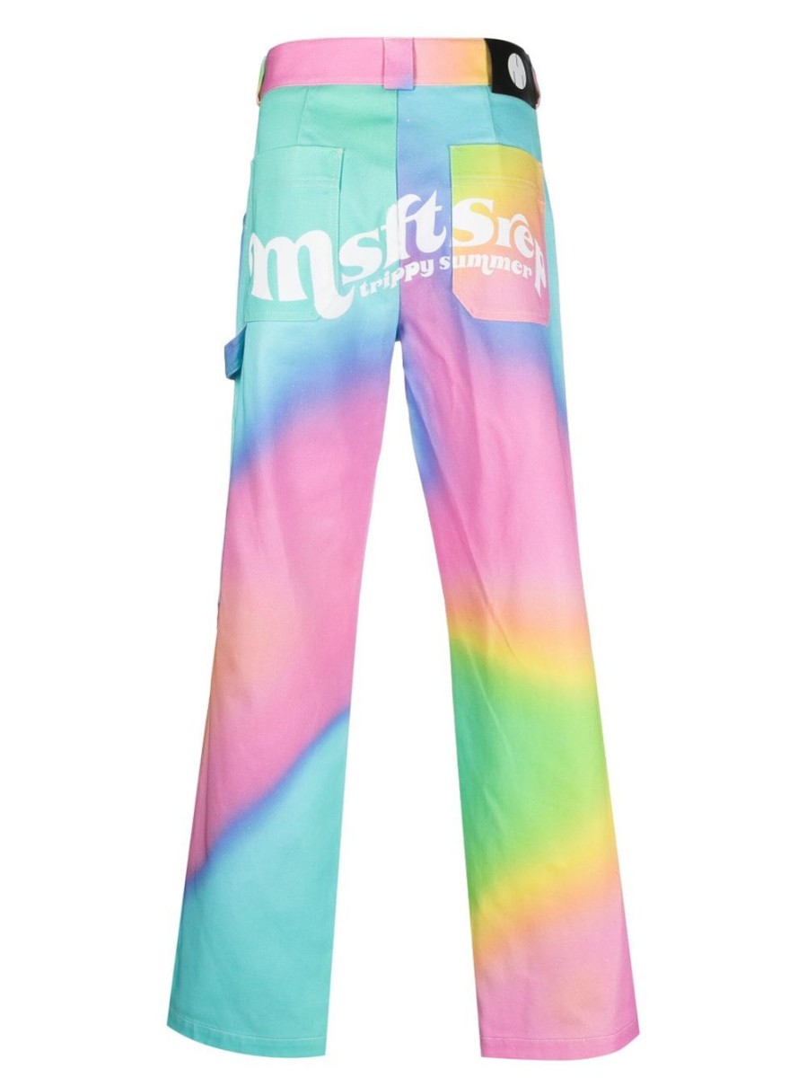 Uomo MSFTSREP | Pantalone A Gamba Dritta Trippy Summer