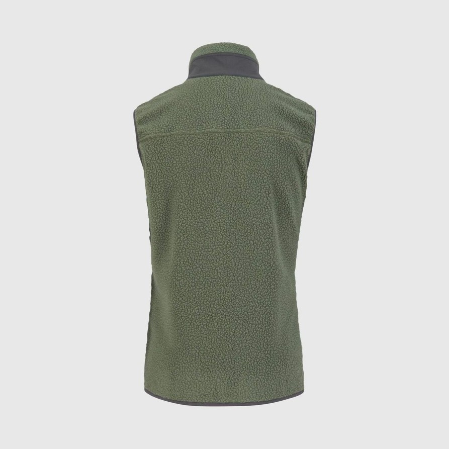 Sport KARPOS | Gilet In Pile Verde Anni '80