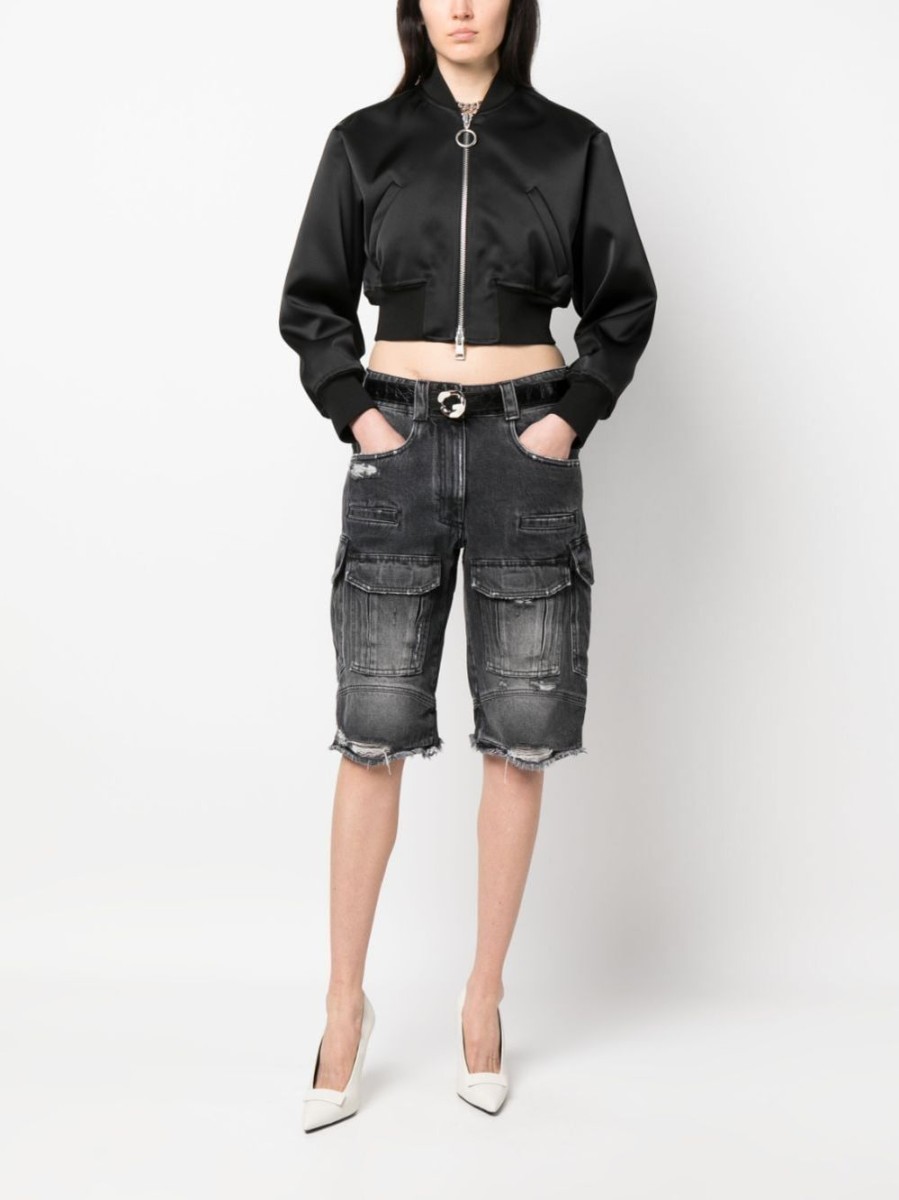 Donna GIVENCHY | Short In Denim Multitasche