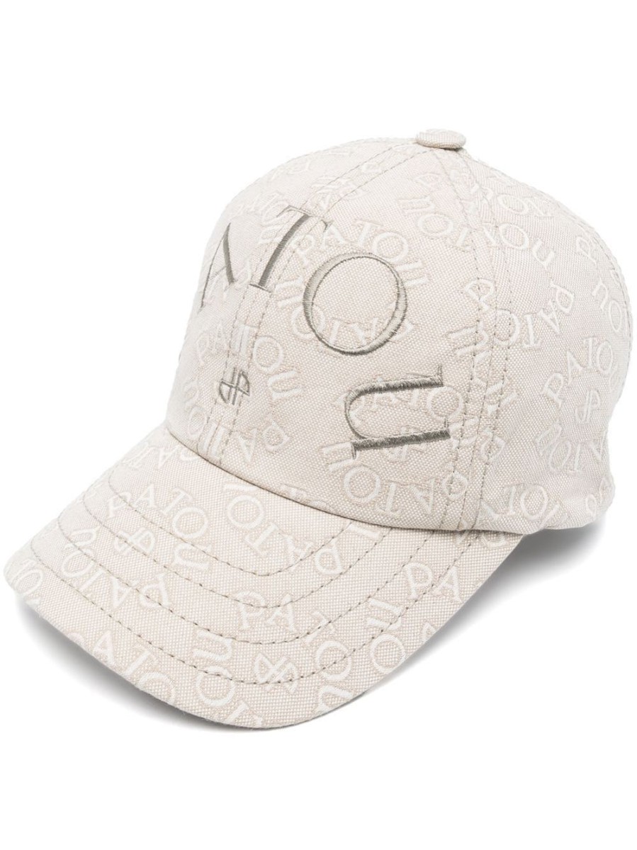 Donna PATOU | Cappellino Da Baseball Con Motivo Jacquard