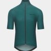 Sport CAFÉ DU CYCLISTE | Maglia Da Ciclismo Leggera Verde Fleurette