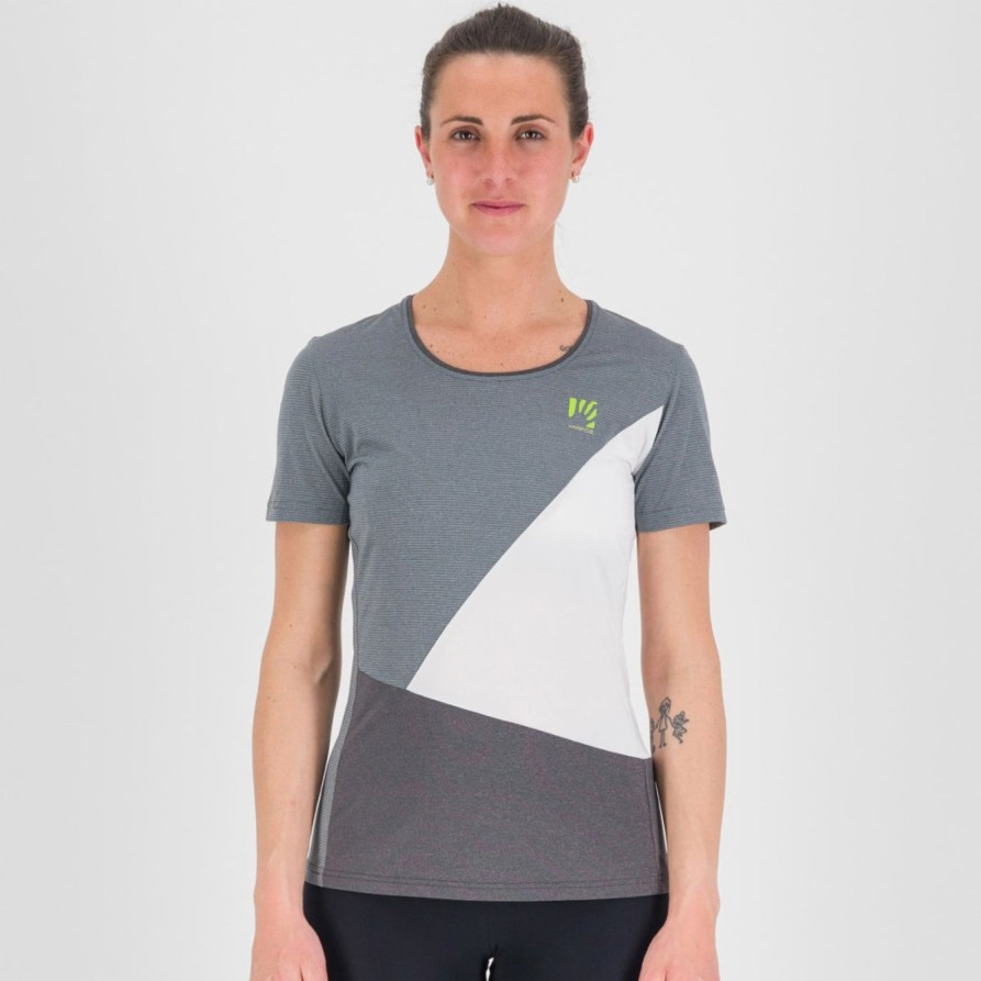 Donna KARPOS | T-Shirt In Jersey Multicolor Nuvolau