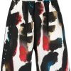 Uomo ALEXANDER MCQUEEN | Shorts A Gamba Dritta Con Logo Stampato