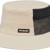 Uomo COLUMBIA | Cappello Da Pescatore Beige Con Logo