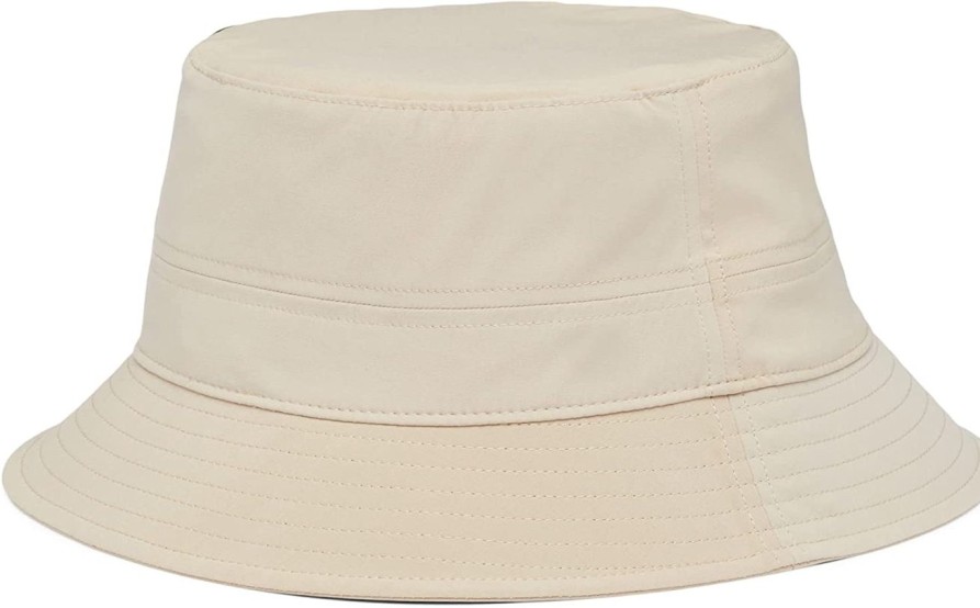 Uomo COLUMBIA | Cappello Da Pescatore Beige Con Logo