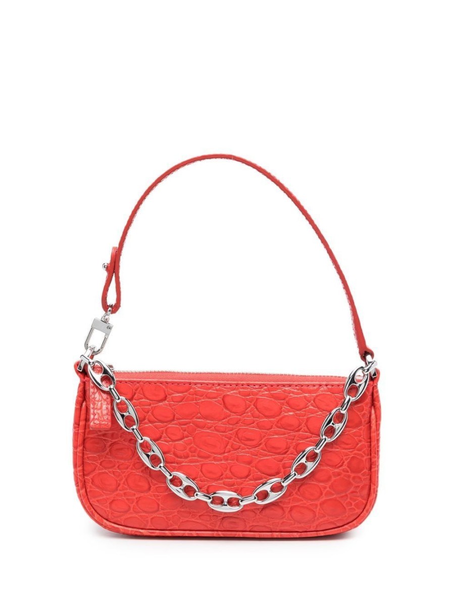 Donna BY FAR | Mini Borsa A Tracolla Rachel In Pelle