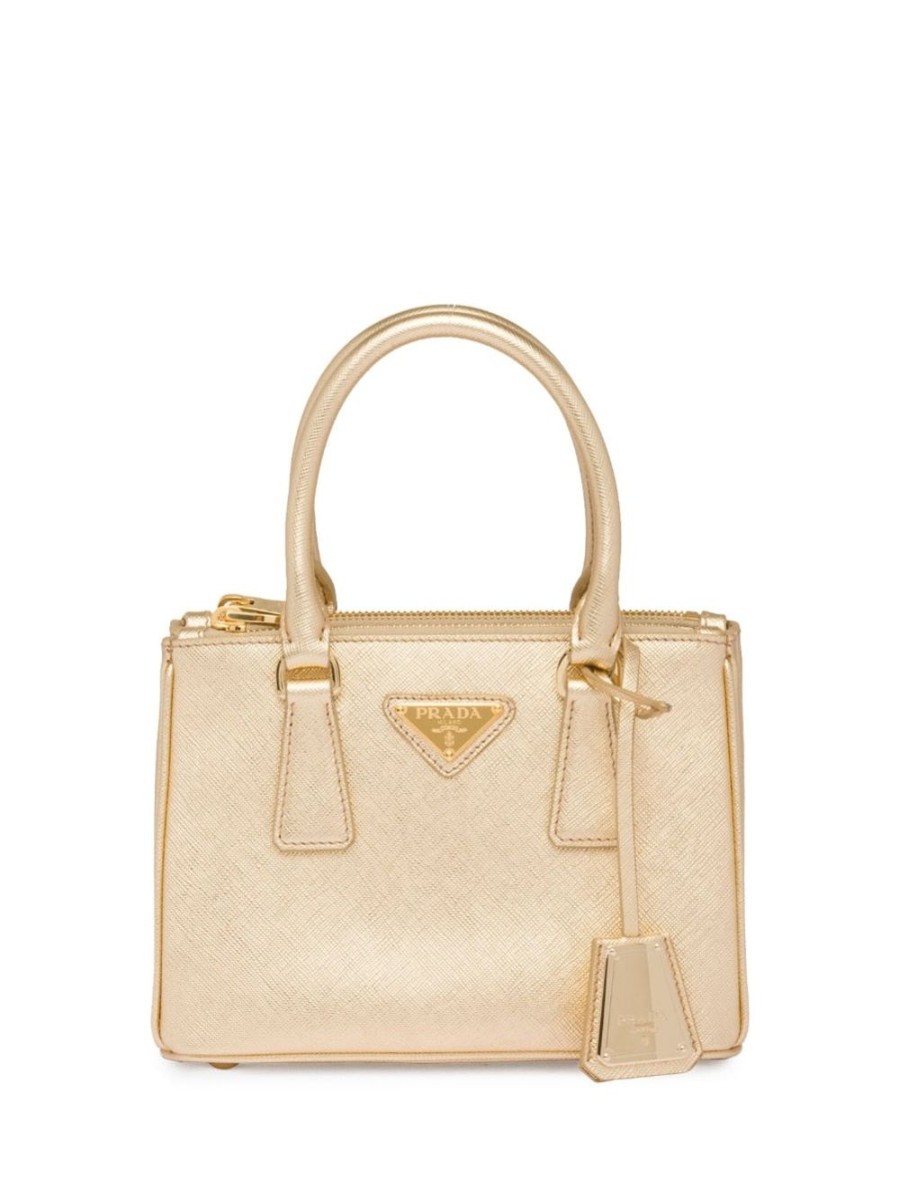 Donna PRADA | Borsa Shopper Mini Galleria In Pelle