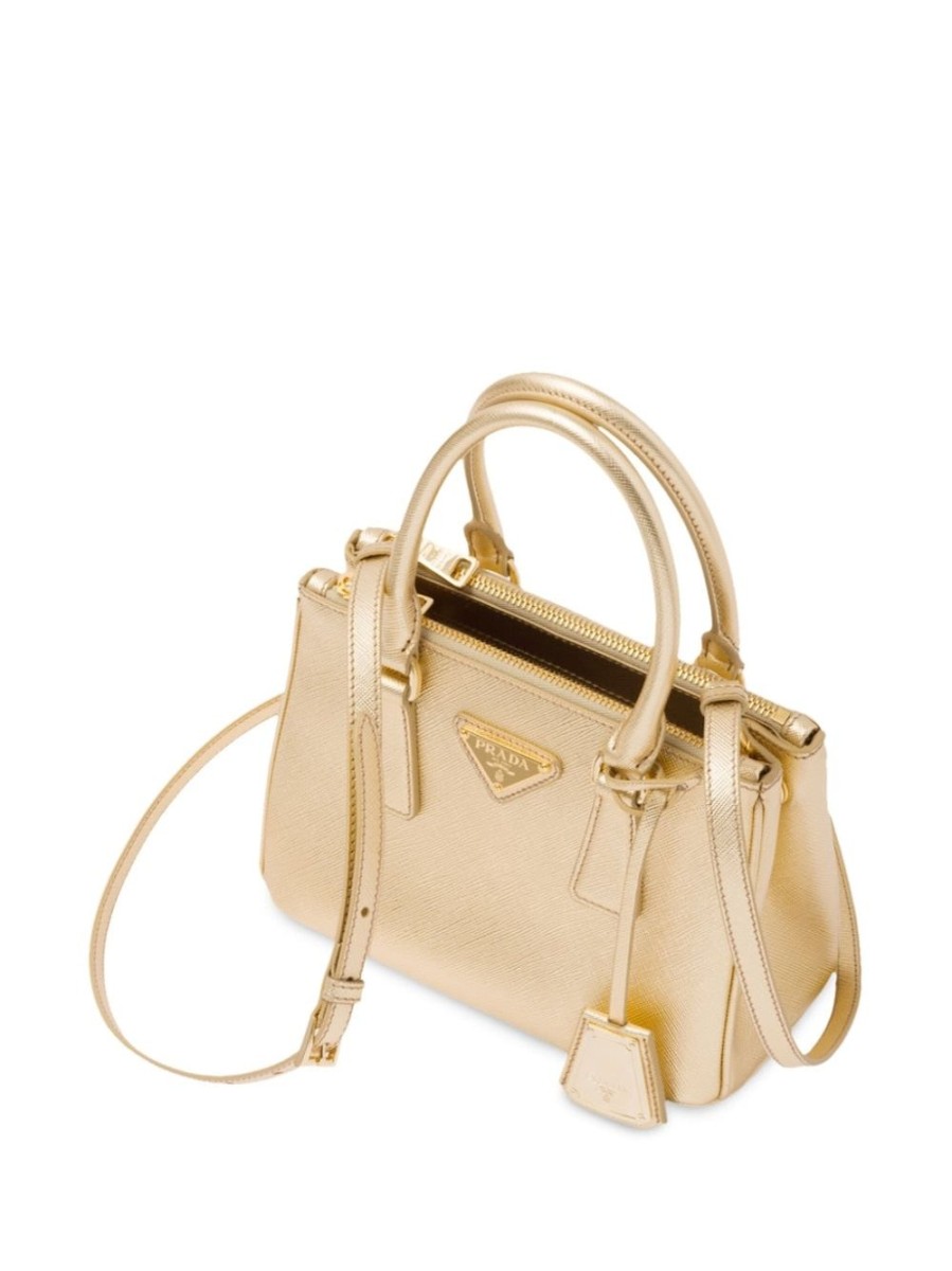 Donna PRADA | Borsa Shopper Mini Galleria In Pelle