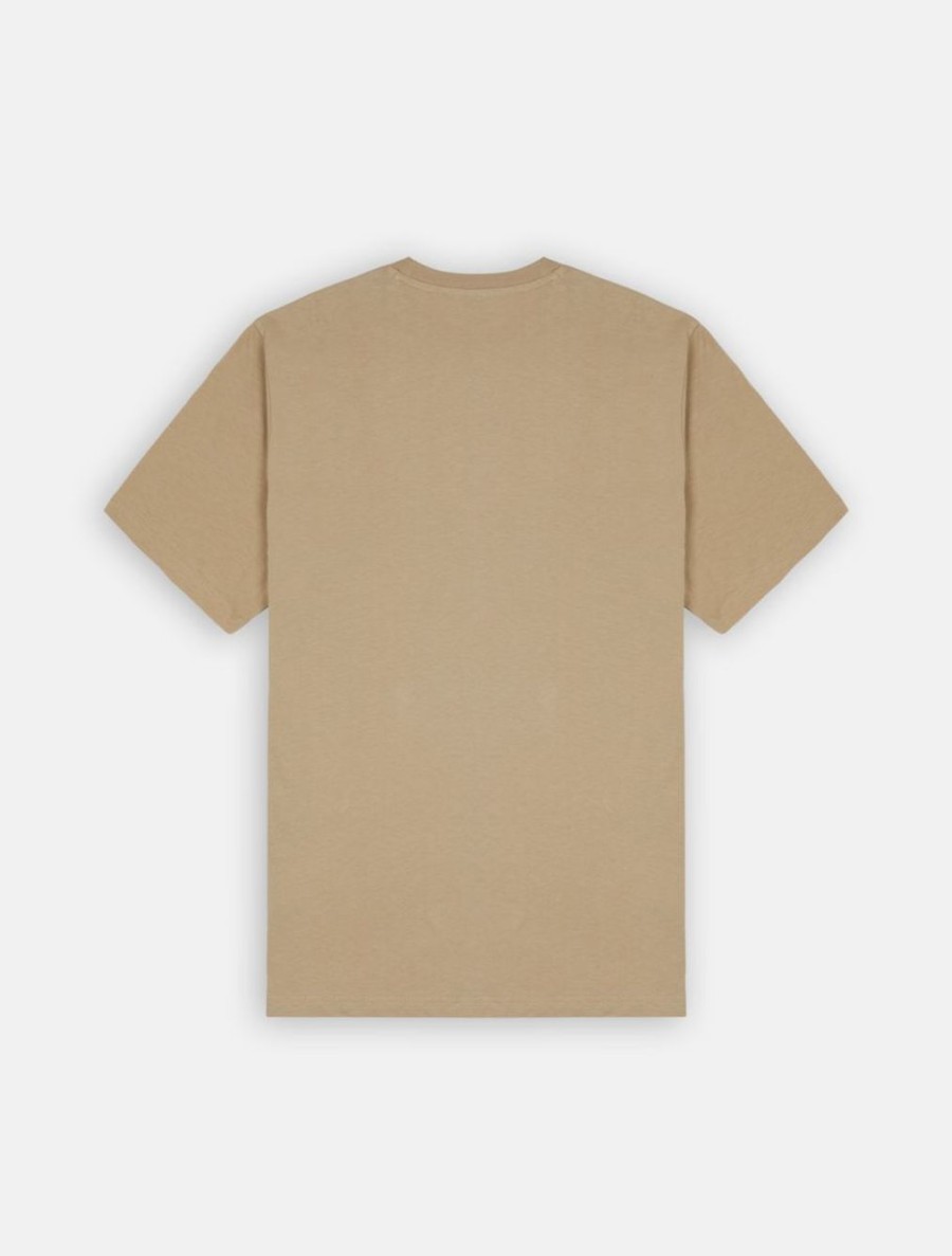 Uomo DICKIES | T-Shirt A Maniche Corte In Acero Beige