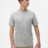 Uomo DICKIES | T-Shirt A Maniche Corte Grigio Mapleton