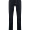 Uomo ALEXANDER MCQUEEN | Pantaloni In Denim A Gamba Dritta