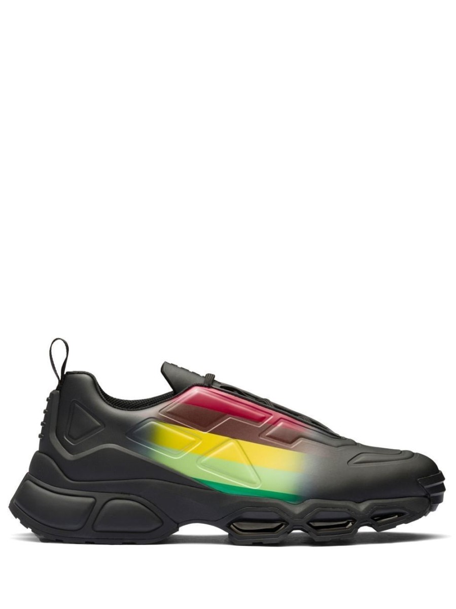 Uomo PRADA | Sneakers Basse Multicolor Collision Cross