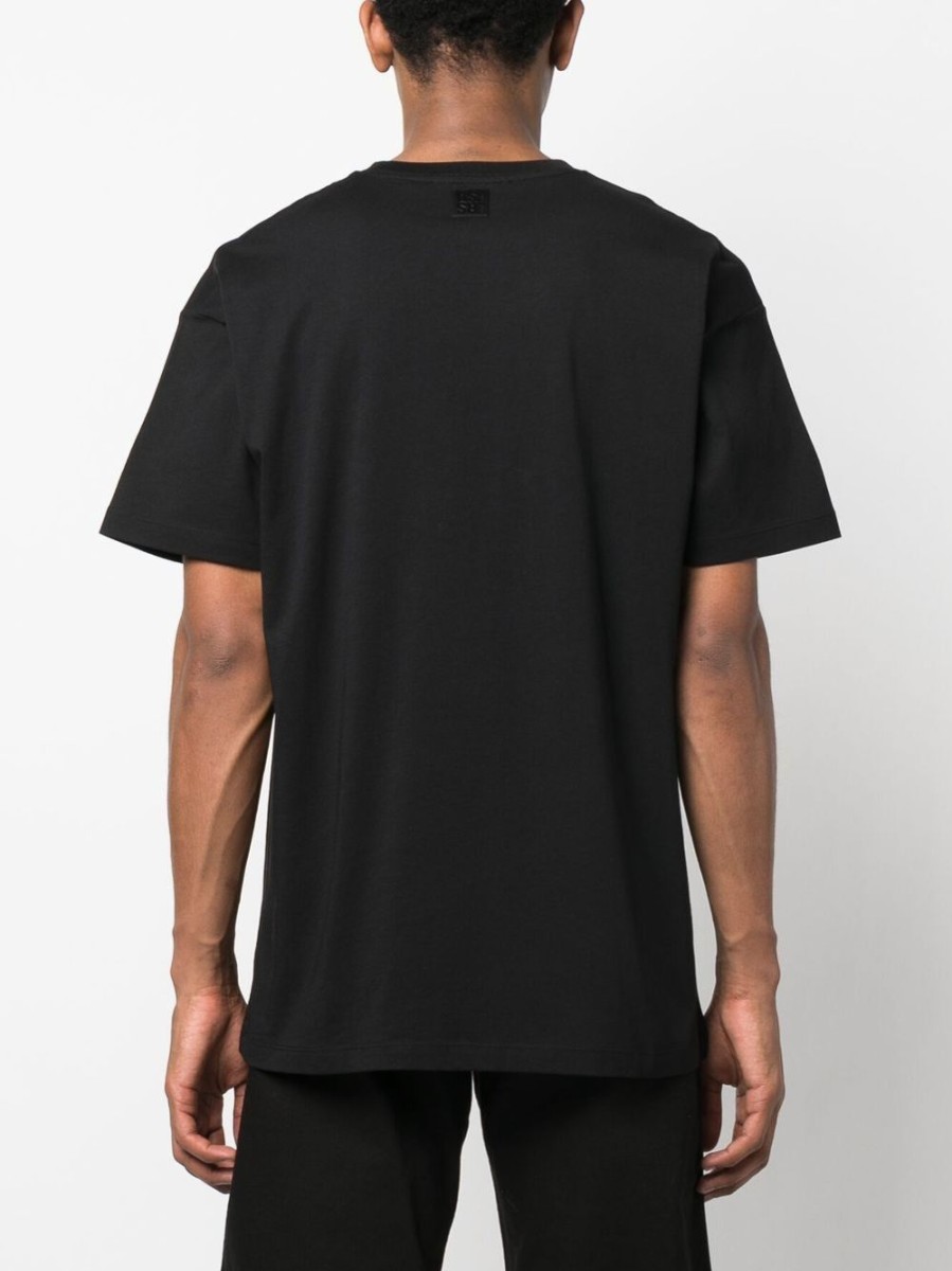 Uomo RAF SIMONS | T-Shirt A Maniche Corte Con Segno Della Mano