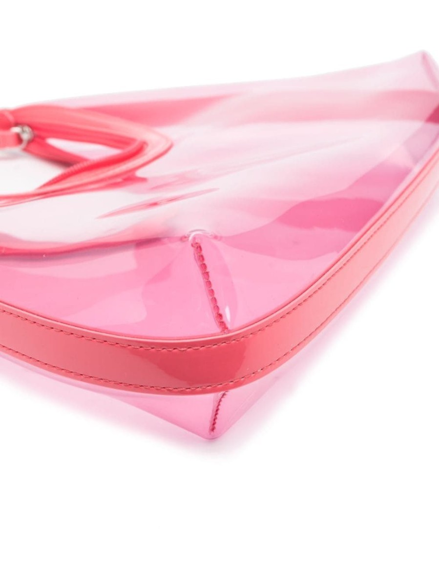 Donna BY FAR | Borsa A Tracolla In Pvc Trasparente