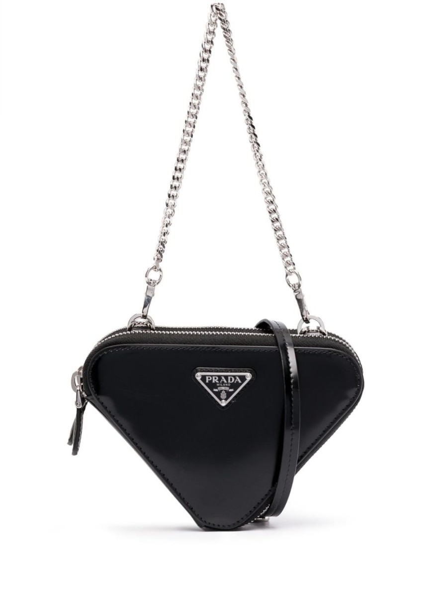 Donna PRADA | Borsa Mini In Pelle Spazzolata