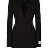 Donna DOLCE&GABBANA KIM COLLECTION | Kim Dolce&Gabbana Blazer Aderente Con Revers A Lancia