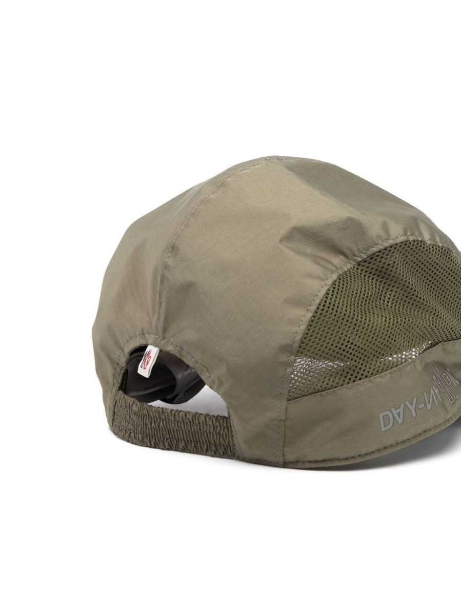 Uomo MONCLER DYNAMIC | Cappellino Con Pannello In Mesh Con Logo Inciso