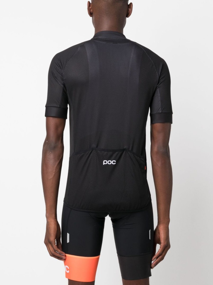 Sport POC | Top Da Ciclismo Con Zip E Stampa Logo