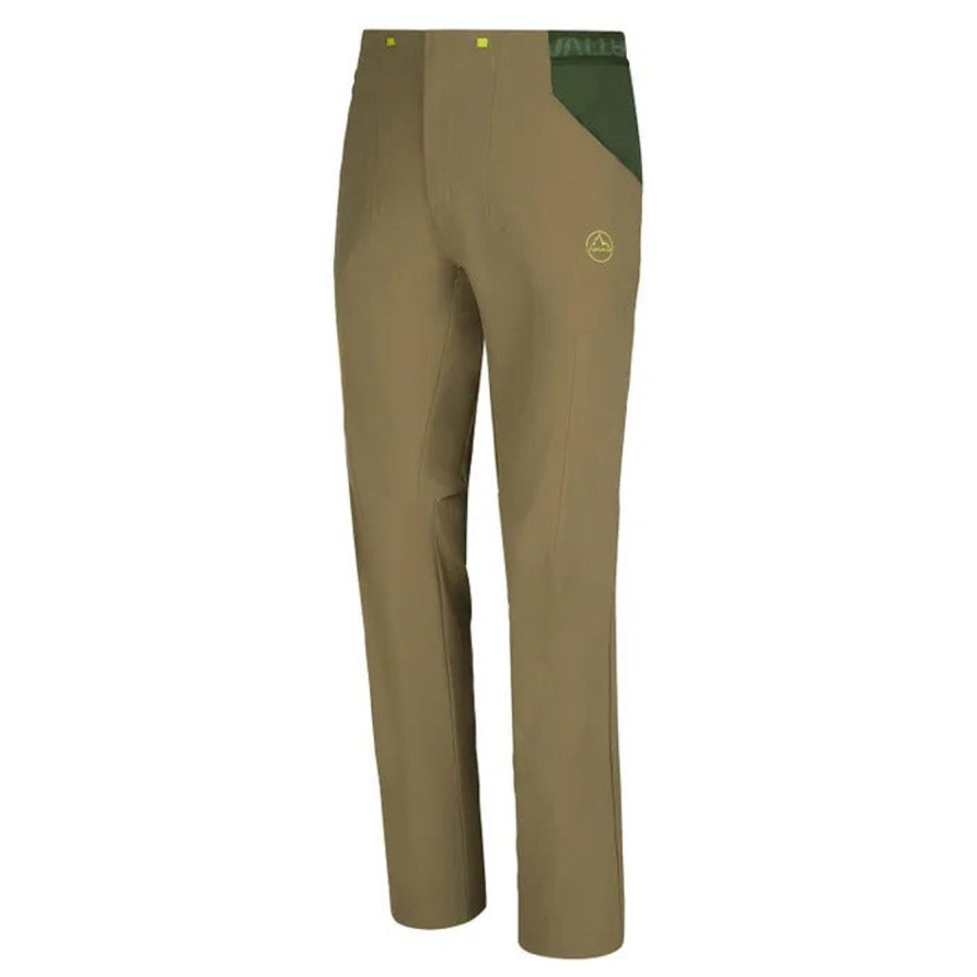 Uomo LA SPORTIVA | Pantalone Brush Beige/Verde M