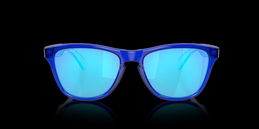 Donna OAKLEY | Trasparente/Blu Frogskins Xs (Youth Fit)