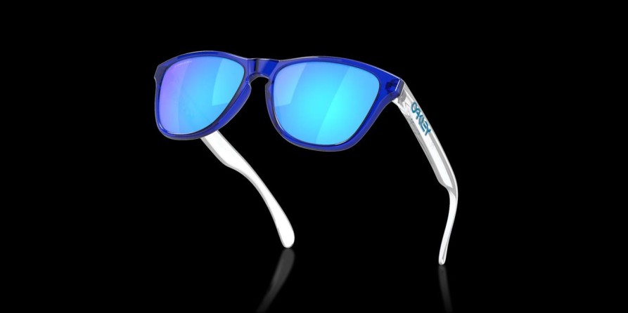 Donna OAKLEY | Trasparente/Blu Frogskins Xs (Youth Fit)