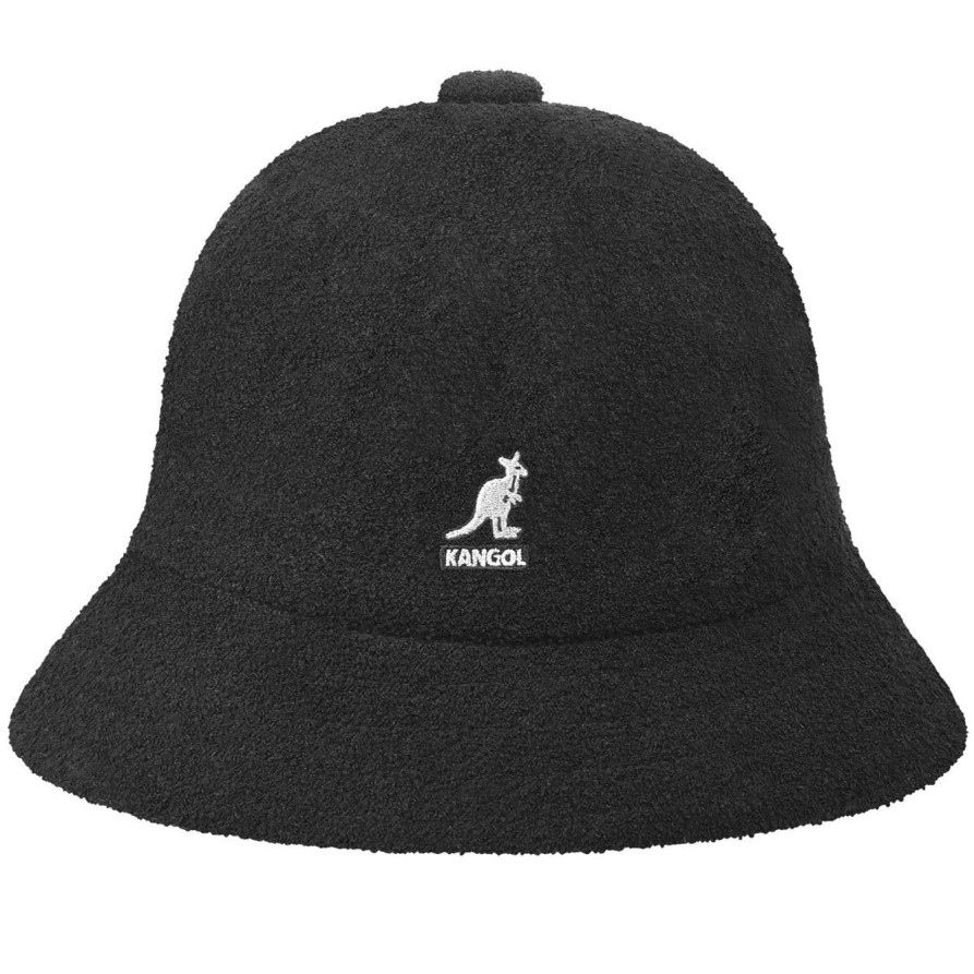 Uomo KANGOL | Cappellino Con Logo Frontale Nero