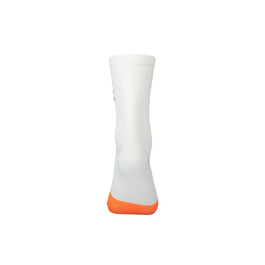 Sport POC | Calzino Flair Bianco/Arancione Medio