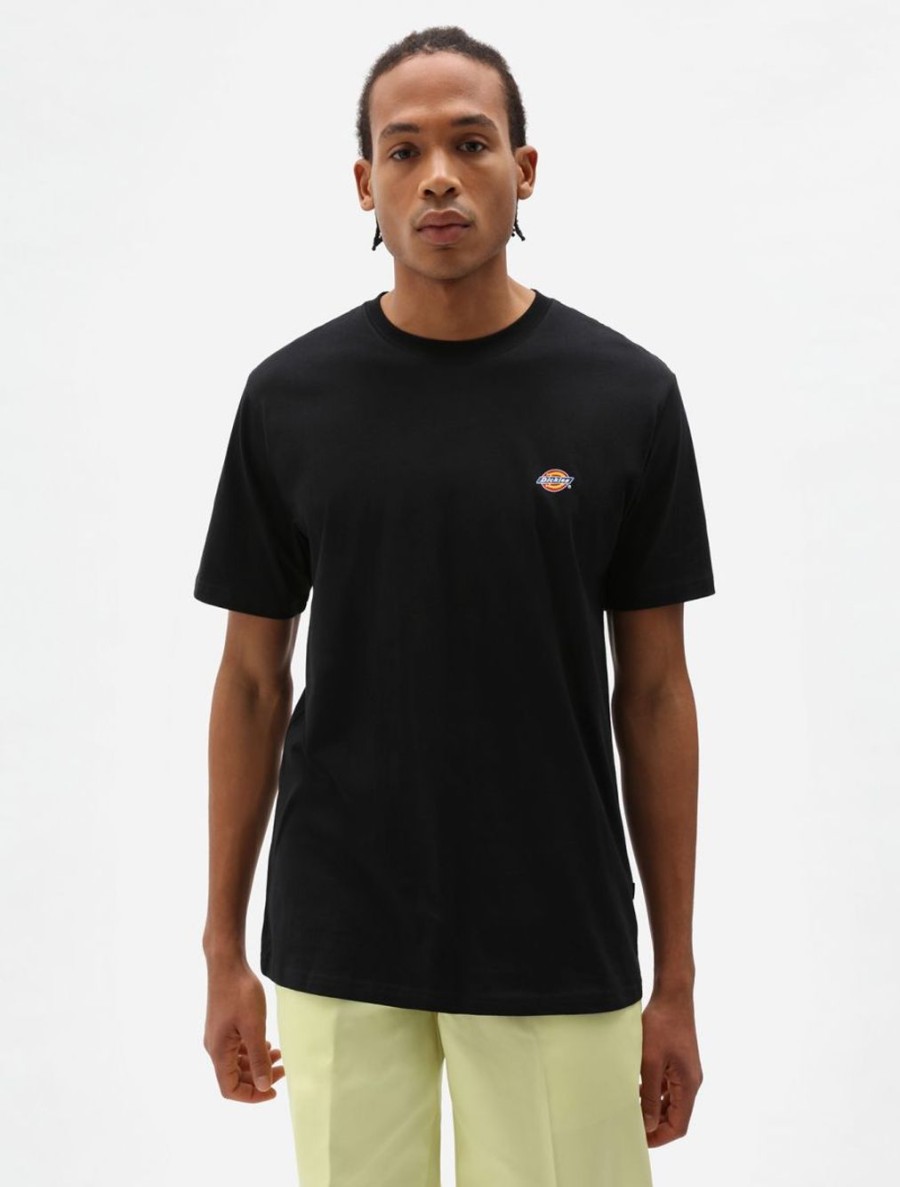 Uomo DICKIES | T-Shirt A Maniche Corte Color Mapleton Marrone