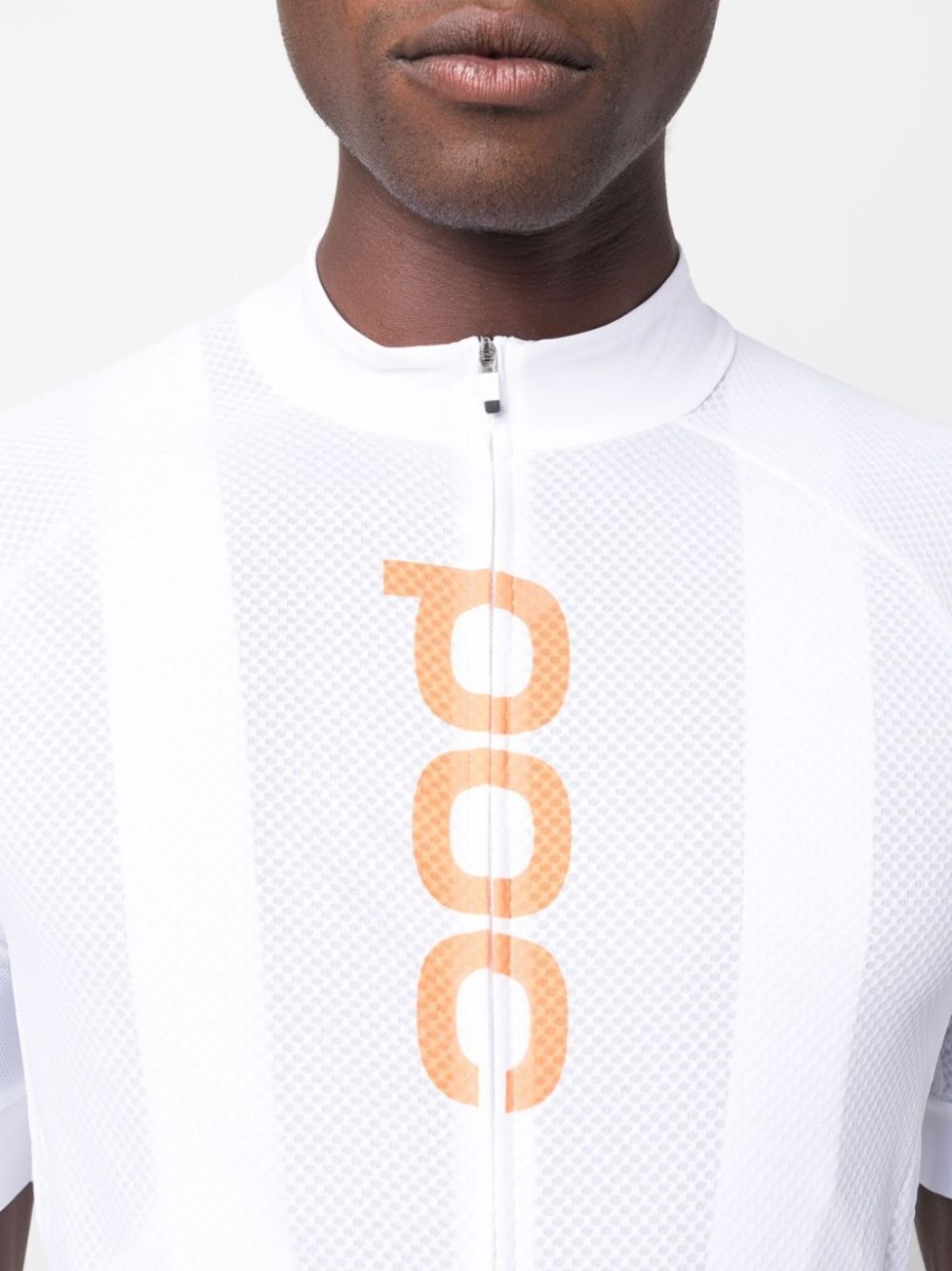 Sport POC | Top Da Ciclismo Con Zip E Stampa Logo