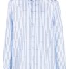 Uomo GIVENCHY | Camicia A Righe Con Stampa Logo