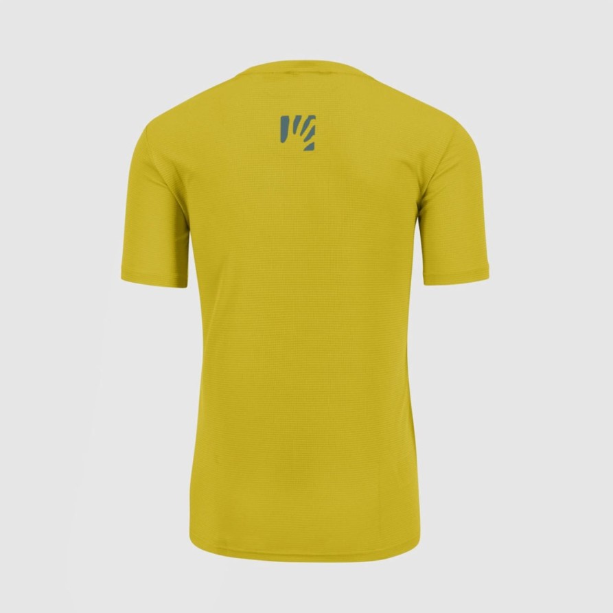 Uomo KARPOS | T-Shirt In Jersey Giallo Loma