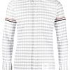 Uomo THOM BROWNE | Camicia Oxford A Quadretti Rwb