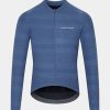 Sport CAFÉ DU CYCLISTE | Corinne Maglia Da Ciclismo Manica Lunga Blu Denim