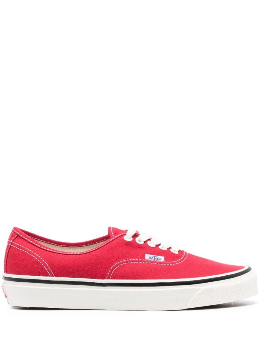 Uomo VANS | Sneaker Bassa Authentic In Cotone Rosso