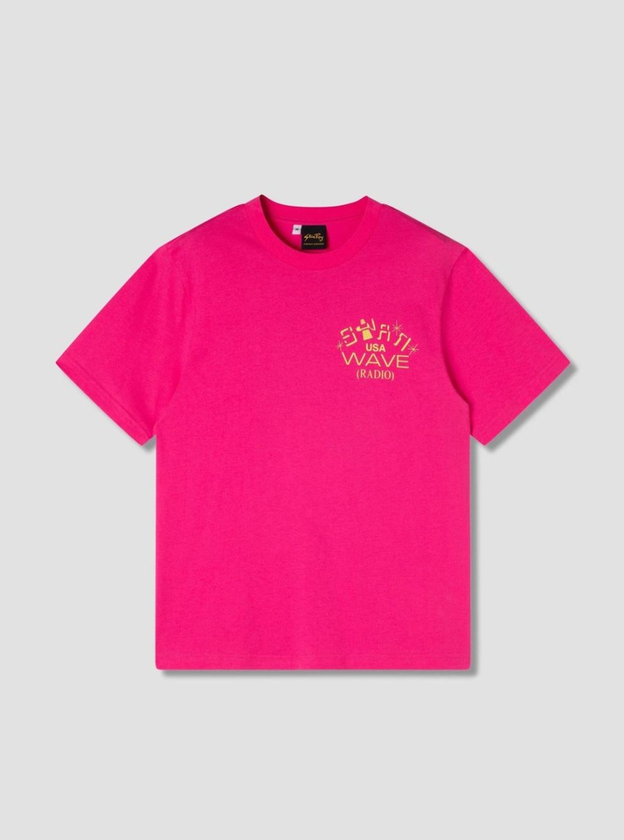 Uomo STAN RAY | T-Shirt Fucsia Con Stampa Frontale