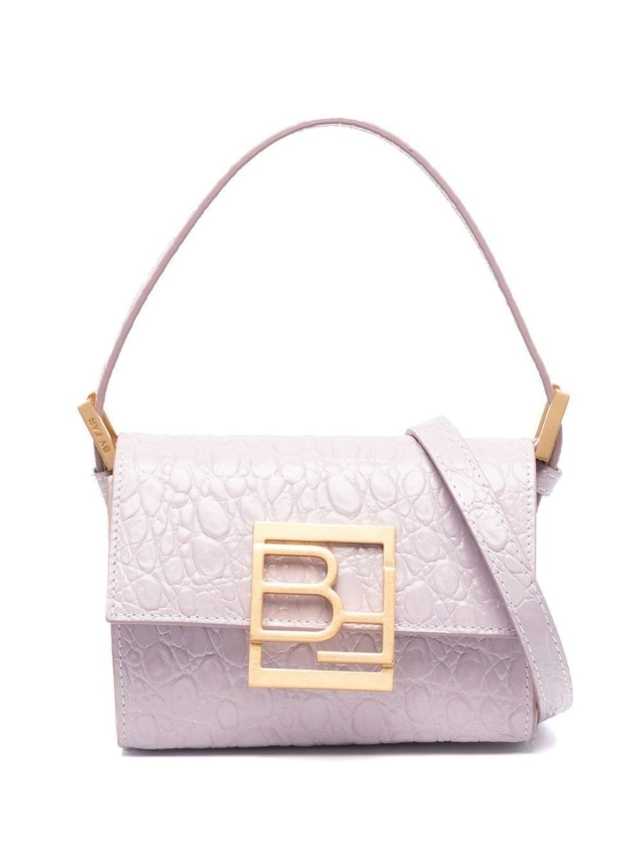 Donna BY FAR | Borsa Tote Fran Con Stampa Coccodrillo