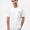 Uomo DICKIES | T-Shirt Porterdale Tascabile Bianca A Maniche Corte