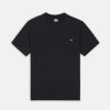 Uomo DICKIES | T-Shirt Porterdale Nera A Maniche Corte Con Taschino